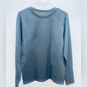 All In Motion Men’s Heavyweight Thermal Long Sleeve Shirt Black Size L